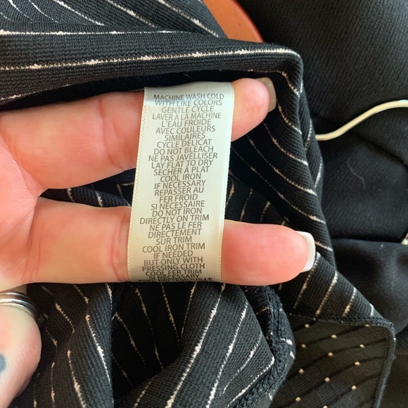 Really cute dress. Fits nice, slight flare at hem is flattering. Stretchy - Picture 5 of 5